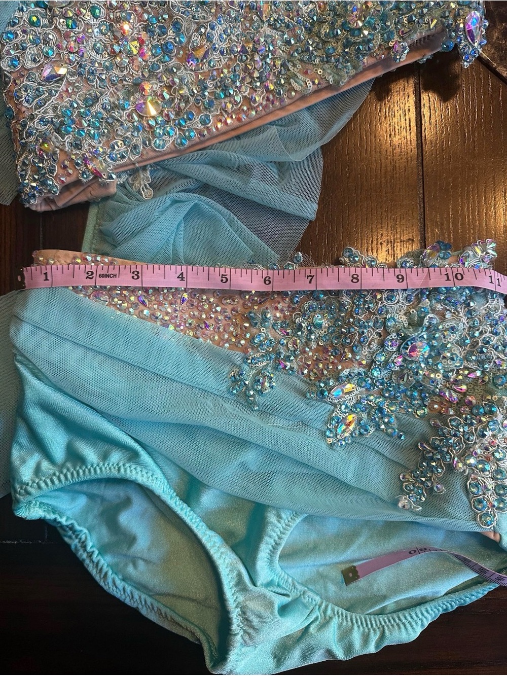 Kids Aqua Dance Costume - Picture 3 of 4